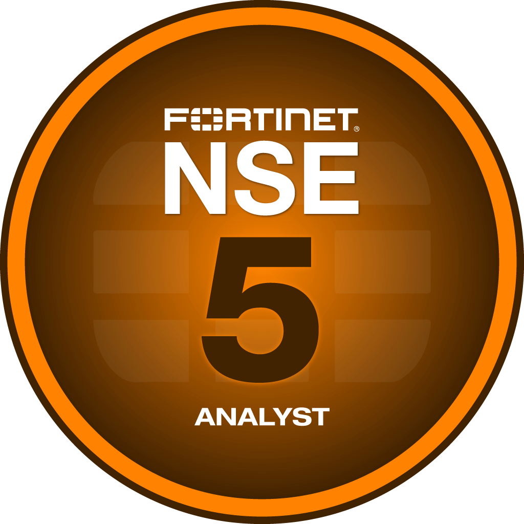 Fortinet NSE 5 Analyst Certification Training Fortinet NSE 5 Analyst Certification Training