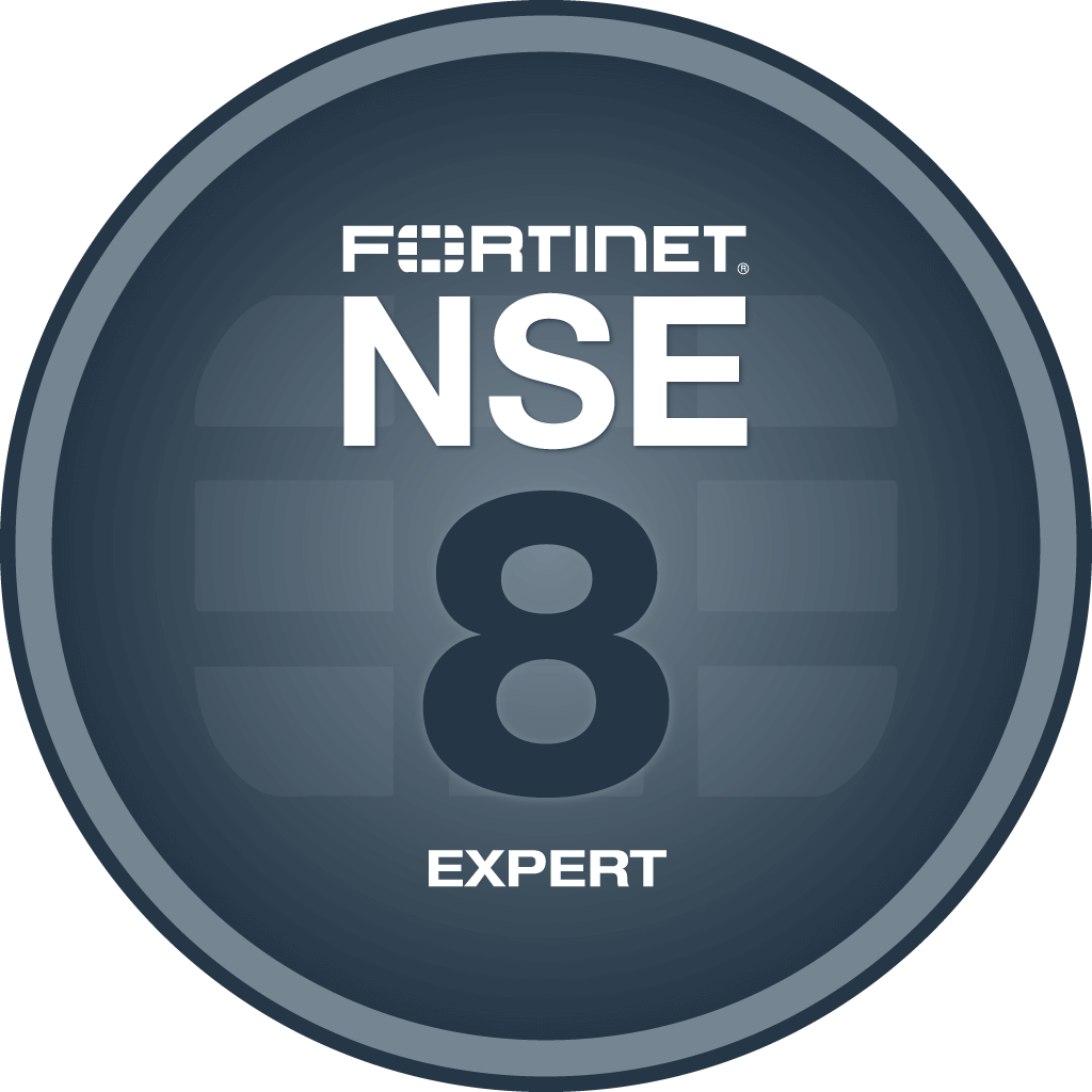 Fortinet NSE 8 Expert Certification Training Fortinet NSE 8 Expert Certification Training