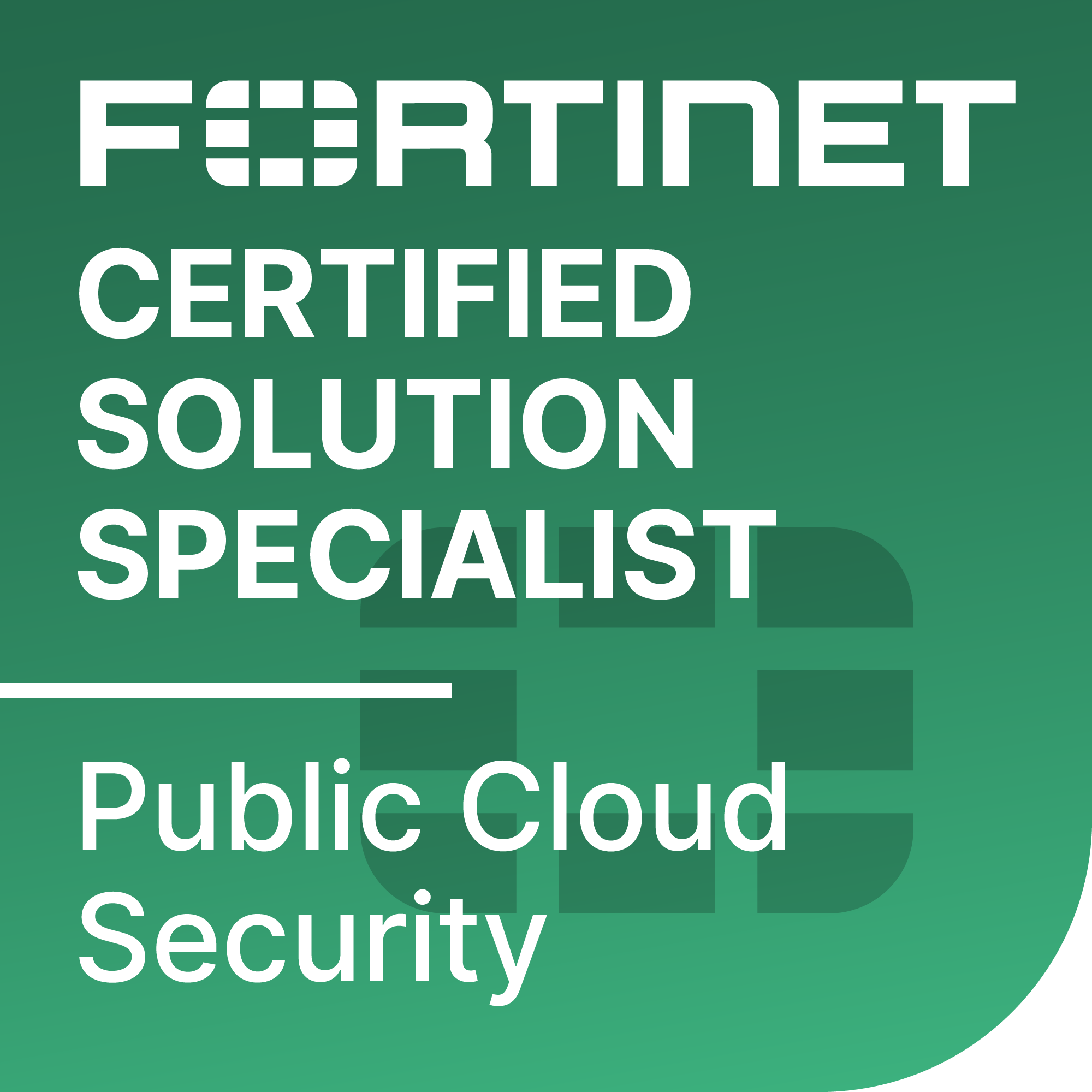 Fortinet Certified Solution Specialist (FCSS) in Public Cloud Security